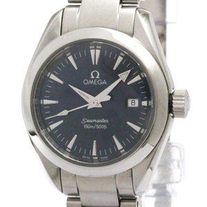 OMEGA Seamaster Aqua Terra Quartz Ladies Watch 2577.80 Polished